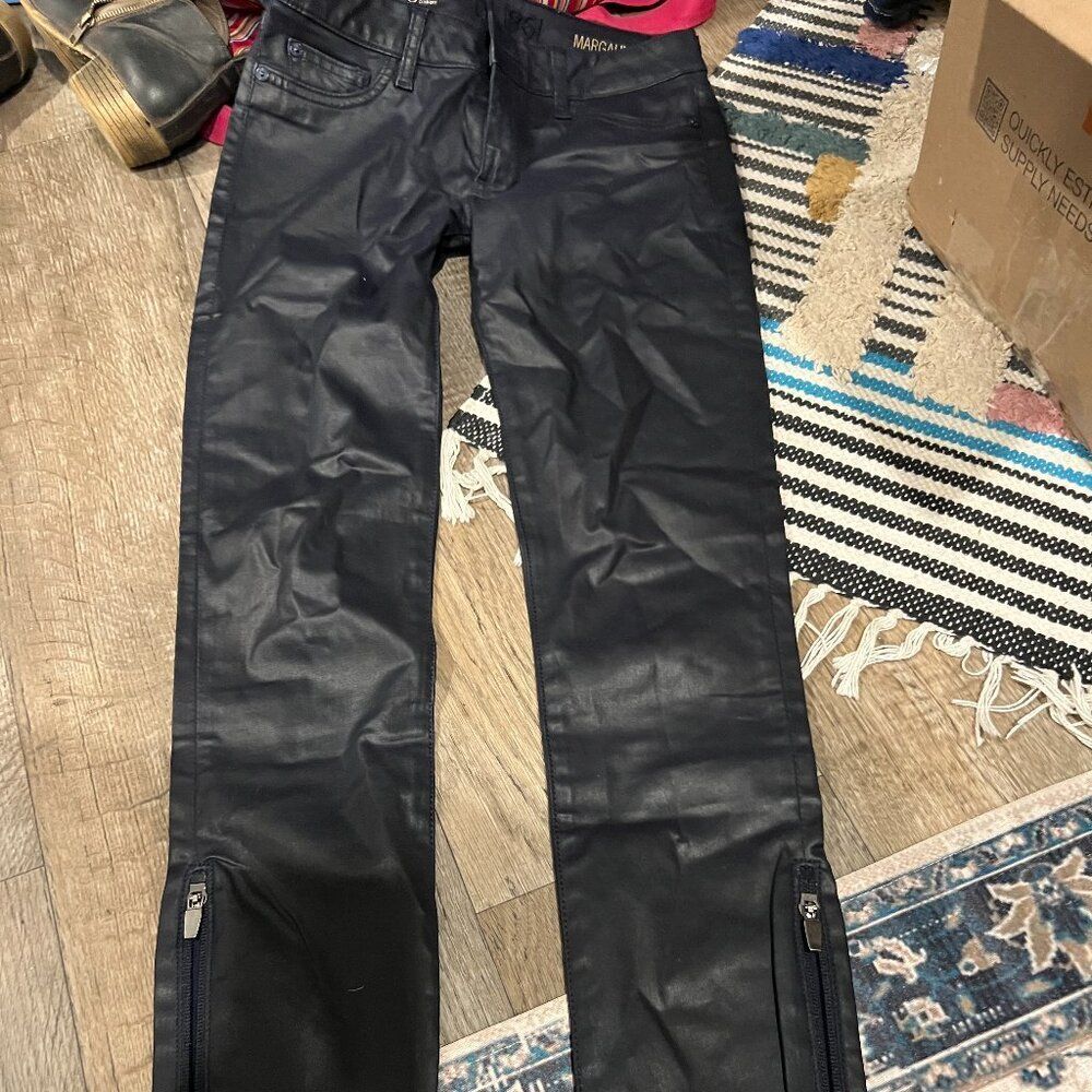 DL1961 blue coated margaux jeans 26